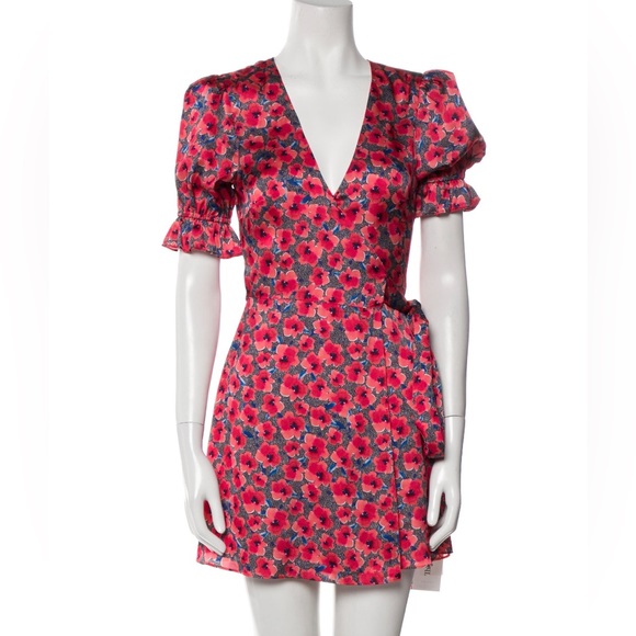 House of Harlow 1960 Dresses & Skirts - House of Harlow 1960 designer floral poppy mini dress